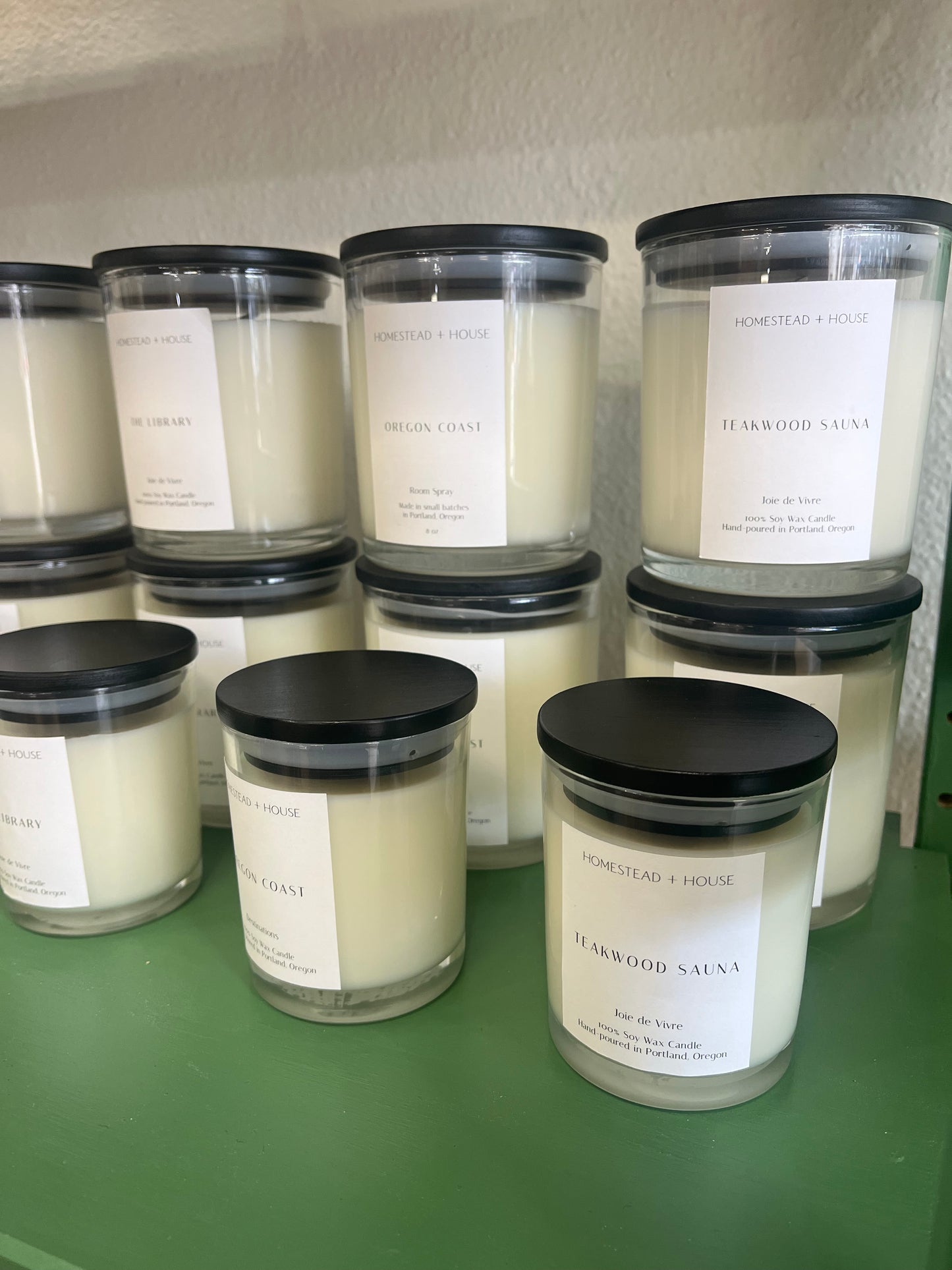 Candles 13.5 oz 100% soy wax candles