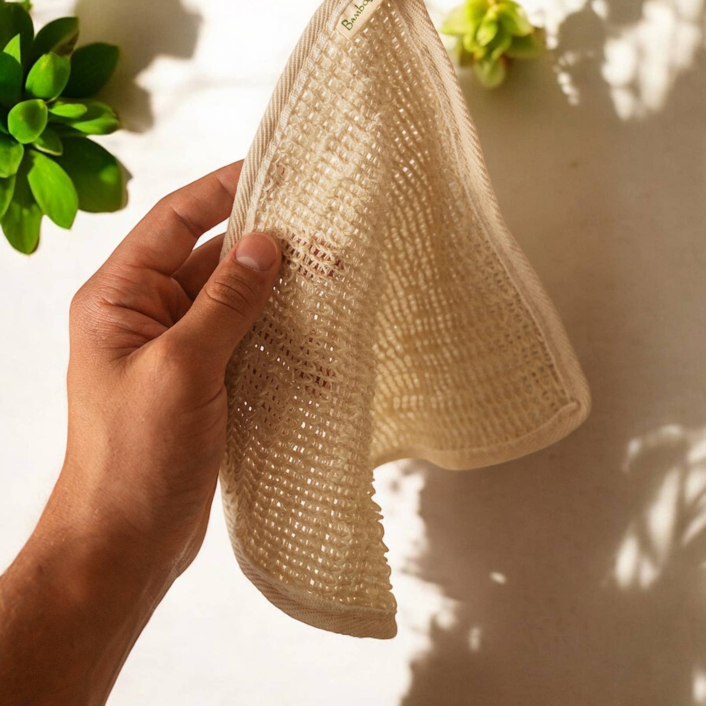 Sisal Exfoliating Body Towel – Natural Bath & Shower Scrub