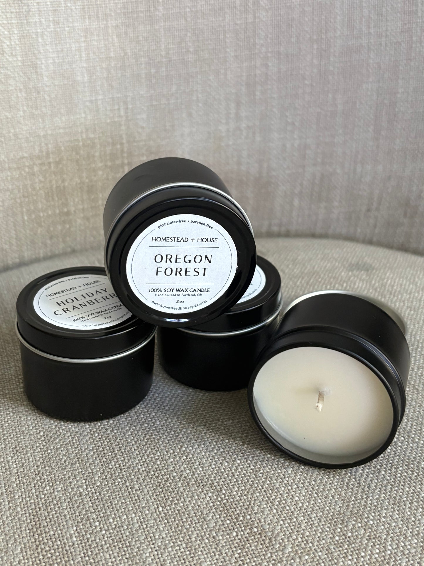 Candle Sample Tin – 2 oz