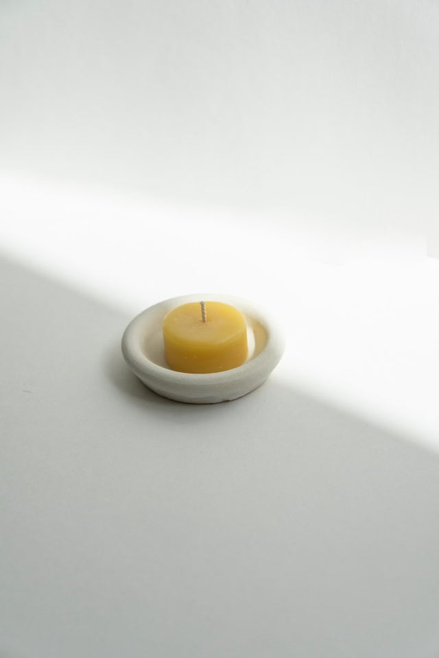 Beeswax Tea Light Candles – 6 Pack