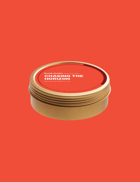 Chasing the Horizon 4oz Travel Tin Candle | Non-toxic Candle with Wooden Wick